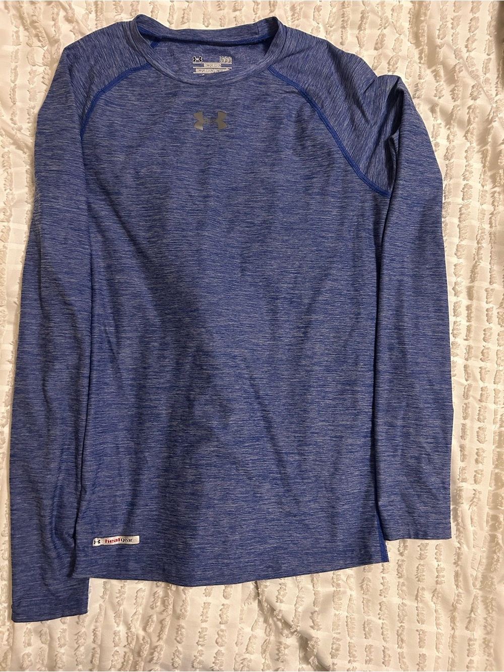 Under Armour Men's Long-Sleeve HeatGear Shirt - Blue